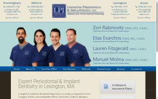 Lexington Periodontics & Implantology, LLC of Clinton website