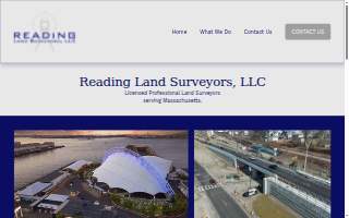 Reading Land Surveyors website
