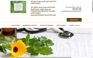 Winchester Natural Health Associates website