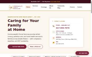 Commonwealth Clinical Services Inc website