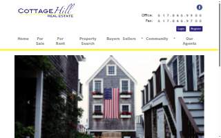 Cottage Hill Real Estate website