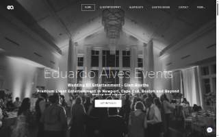 Eduardo Alves Events website