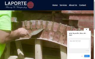LaPorte Masonry & Waterproofing Inc. website