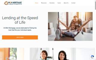MSA Mortgage, LLC website