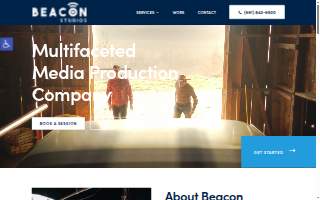 The Beacon Studio website