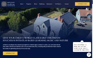 Artisan Childcare Center Woburn website