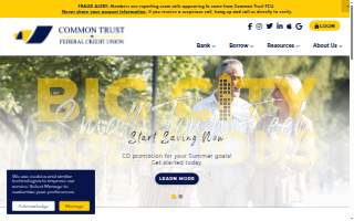 Common Trust Federal Credit Union of Woburn website