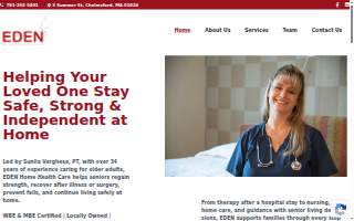 Eden Home Health Care LLC website