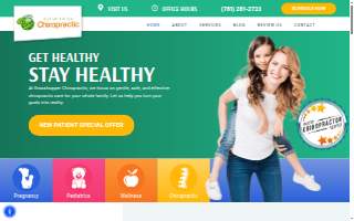 Grasshopper Chiropractic website