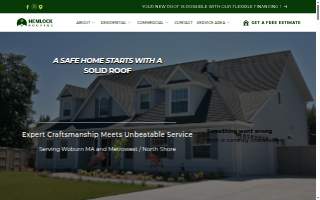 Hemlock Roofing LLC website