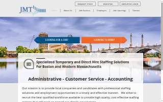 JMT Staffing Solutions website
