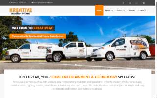 Kreative AV Inc. website