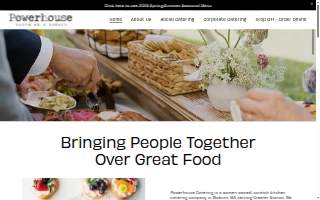 Powerhouse Catering & Events website