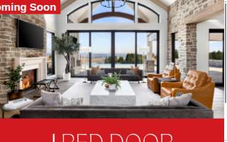 Red Door Design + Staging website
