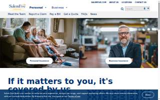 Salem Five Insurance Services, LLC website