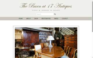 The Barn At 17 Antiques of Woburn website