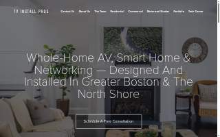 TV Install Pros, LLC of Woburn website