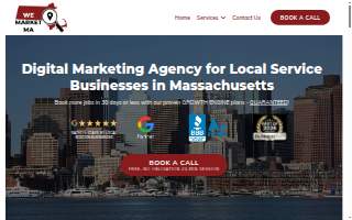 We Market MA of Woburn website