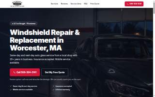 Affordable Auto Glass & Repair Co website