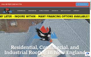 Altitude Roofing website