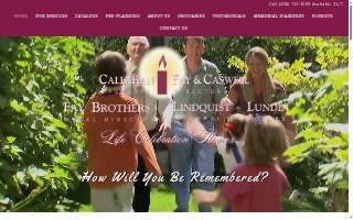 Callahan Fay Caswell Funeral Home website