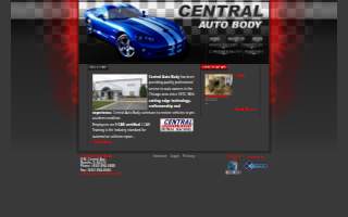 Central Auto Body of Worcester website