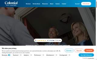 Colonial Pest Control Inc. of Worcester website
