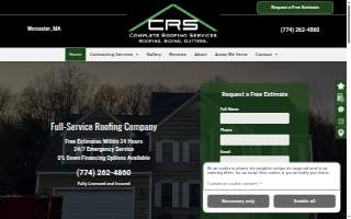 Complete Roofing Services website