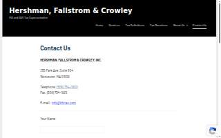 Hershman Fallstrom & Crowley website