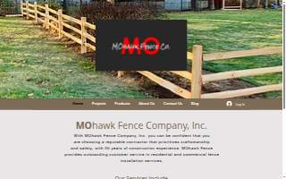 MOhawk Fence Company of Worcester website