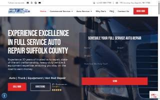 Pat's Service Center website