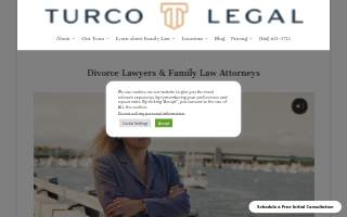Turco Legal, P.C. of Worcester website