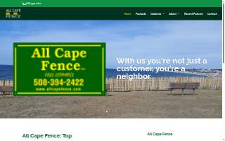 All Cape Fence website