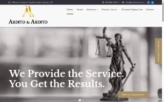 Ardito Law Group website