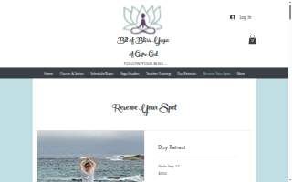 Bit of Bliss Yoga of Cape Cod website