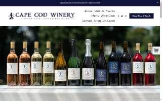 Cape Cod Winery of Yarmouth website