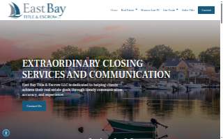 East Bay Title & Escrow LLC website