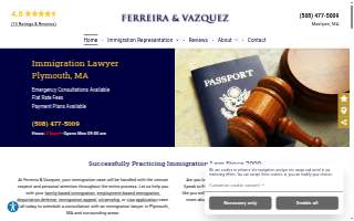 Ferreira & Vazquez website