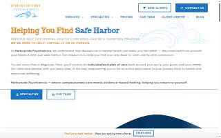Harborside Psychiatrics website