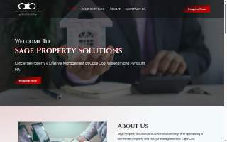 Sage Property Solutions Inc. website