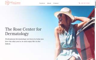The Rose Center for Dermatology of Yarmouth website