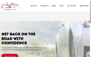 Aberdeen Auto Care website