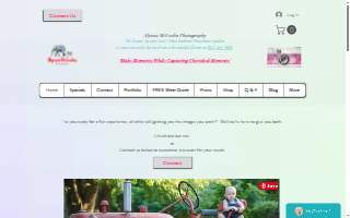 Alyssia McCaslin Photography website