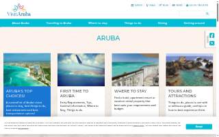 Aruba Sun and Spa of Edgewood website