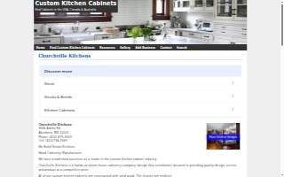 Churchville Kitchens website