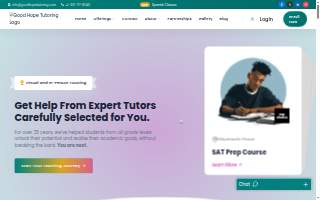Good Hope Tutoring Services LLC website