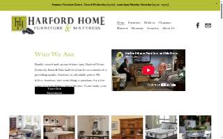 Harford Home Furniture & Mattress website