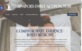 Annapolis Family Acupuncture website