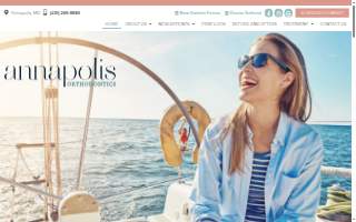 Annapolis Orthodontics website