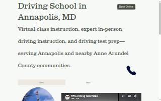 Capital Driving School, LLC website
